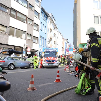 Feuerwehreinsatz Köln Innenstadt