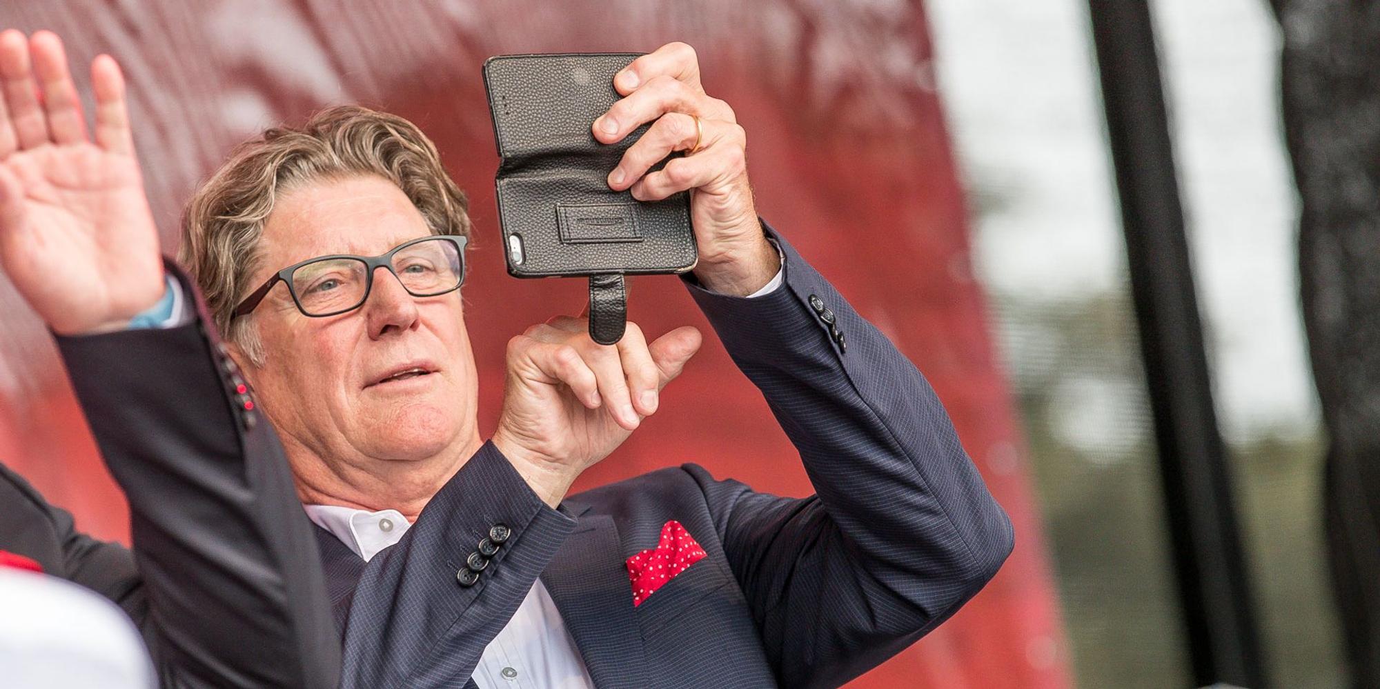Toni Schumacher bei Saisoneröffnung