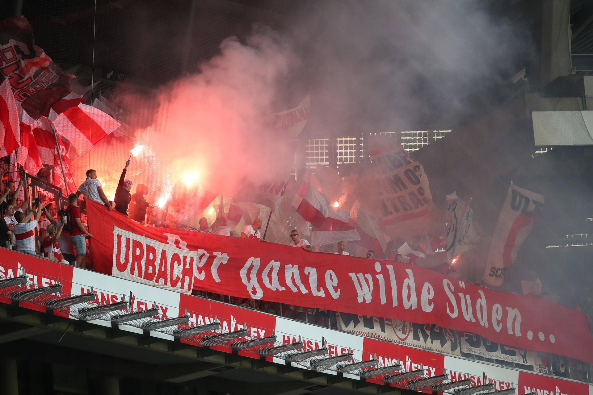 Pyro bei Werder-Spiel