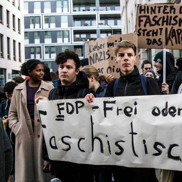 Demo in Berlin Thüringen