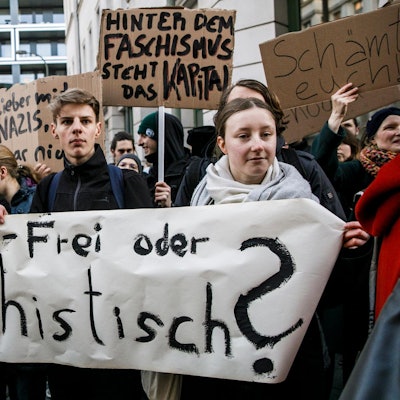 Demo in Berlin Thüringen