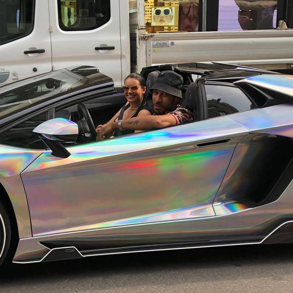 Aubameyang in Luxusauto