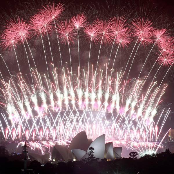 Sydney Harbour Bridge Feuerwerk dpa