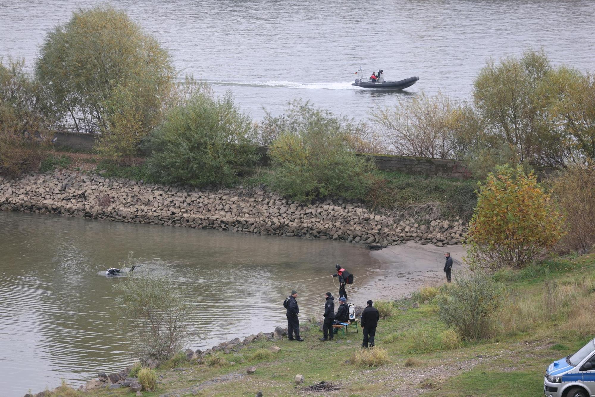 Einsatz in Worringen am Rhein