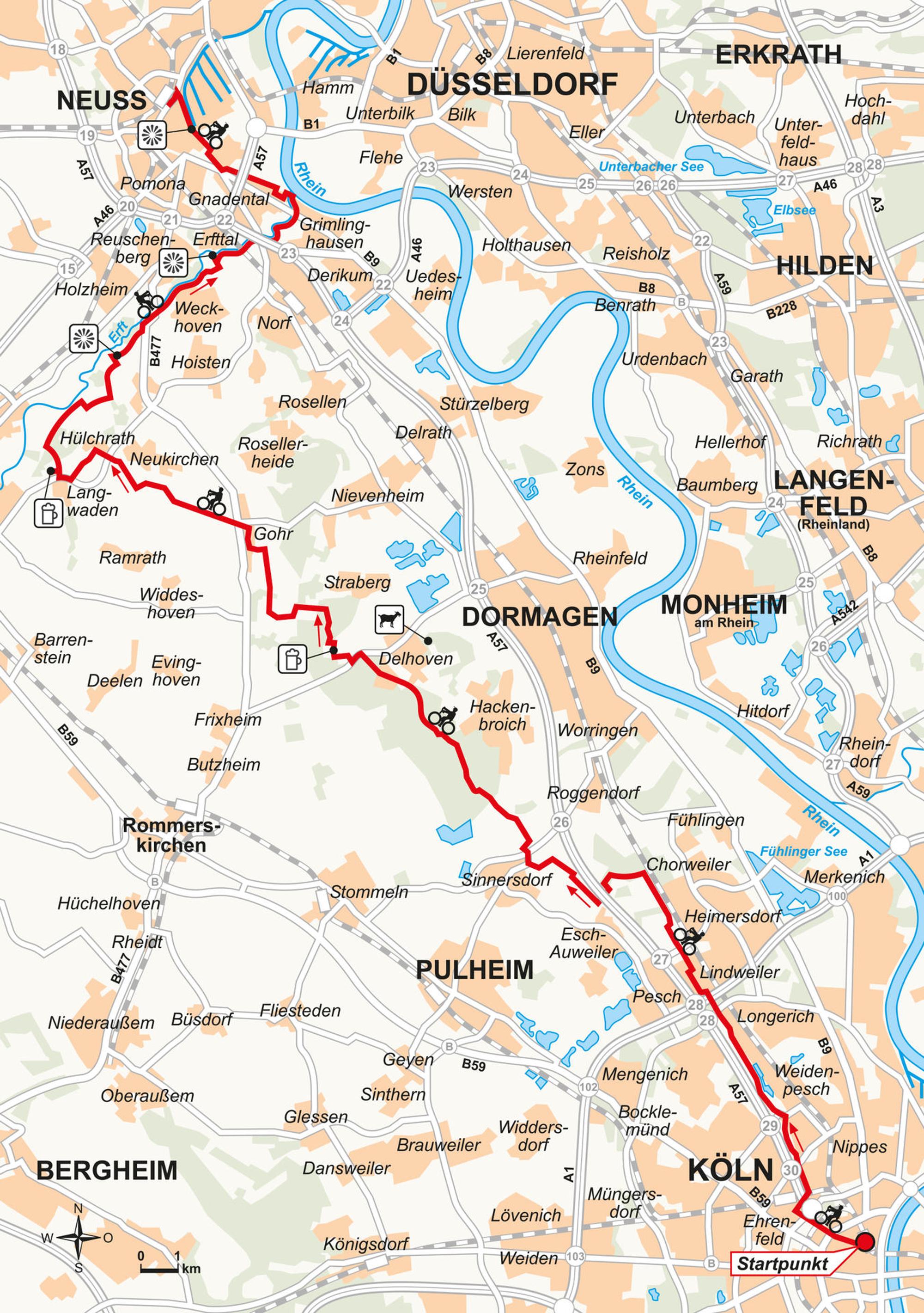 Radtour Maga MeinRheinland