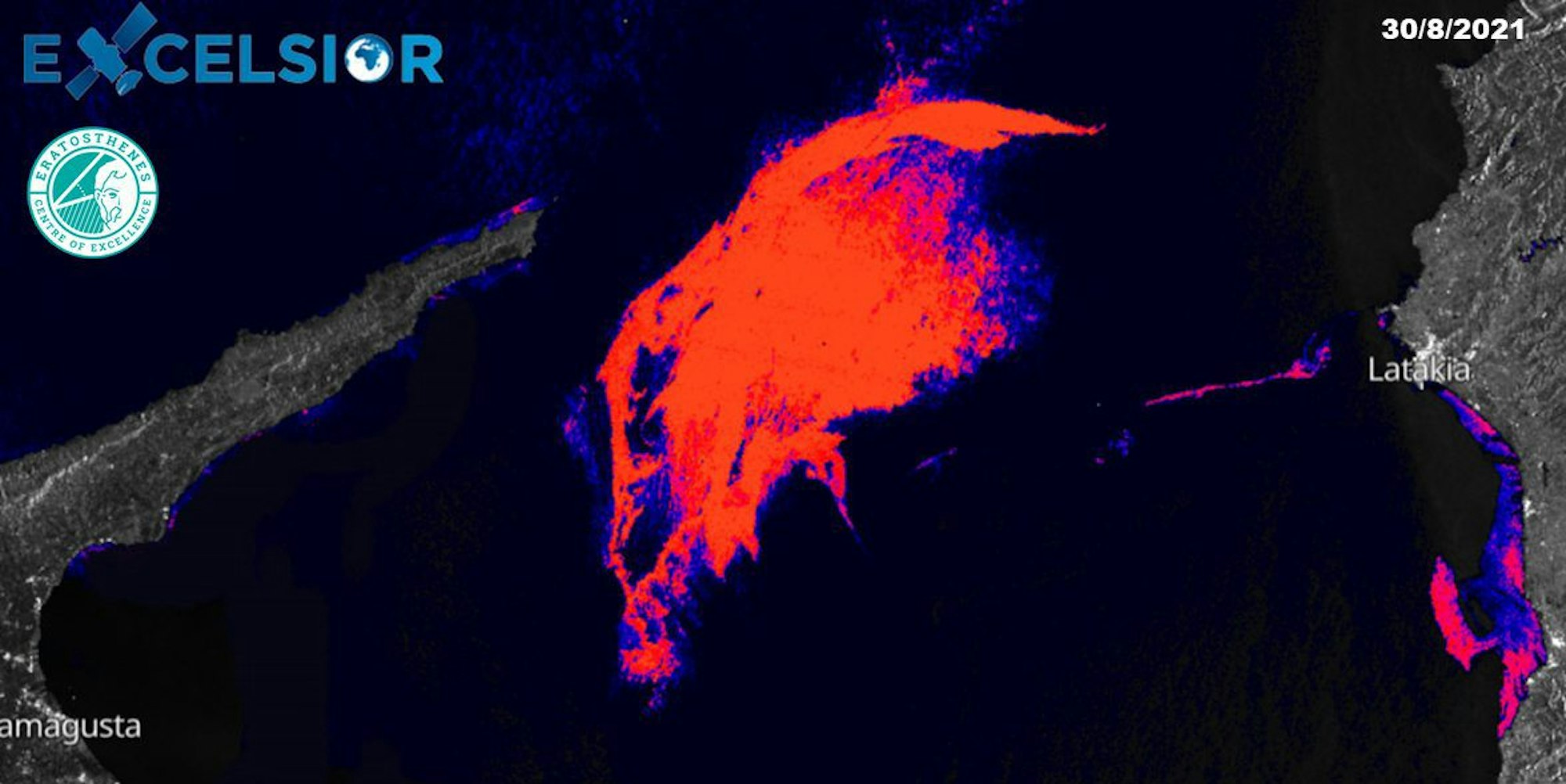 Ölteppich Mittelmeer dpa