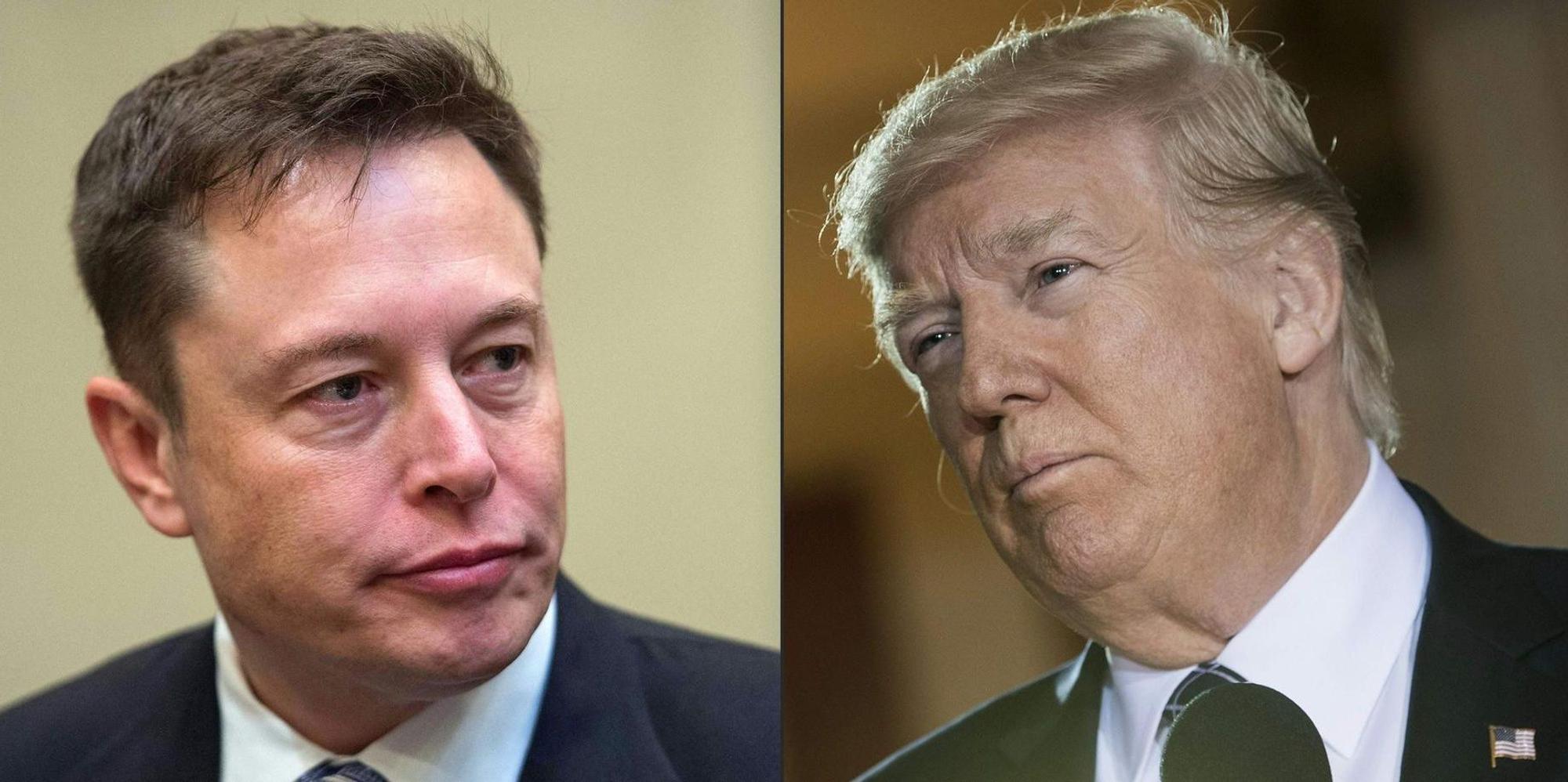 Elon Musk Donald Trump