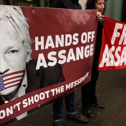 Assange Unterstützer