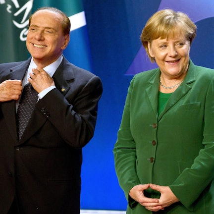 Merkel Berlusconi