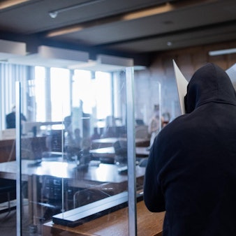 Angeklagter Prozess NIehl