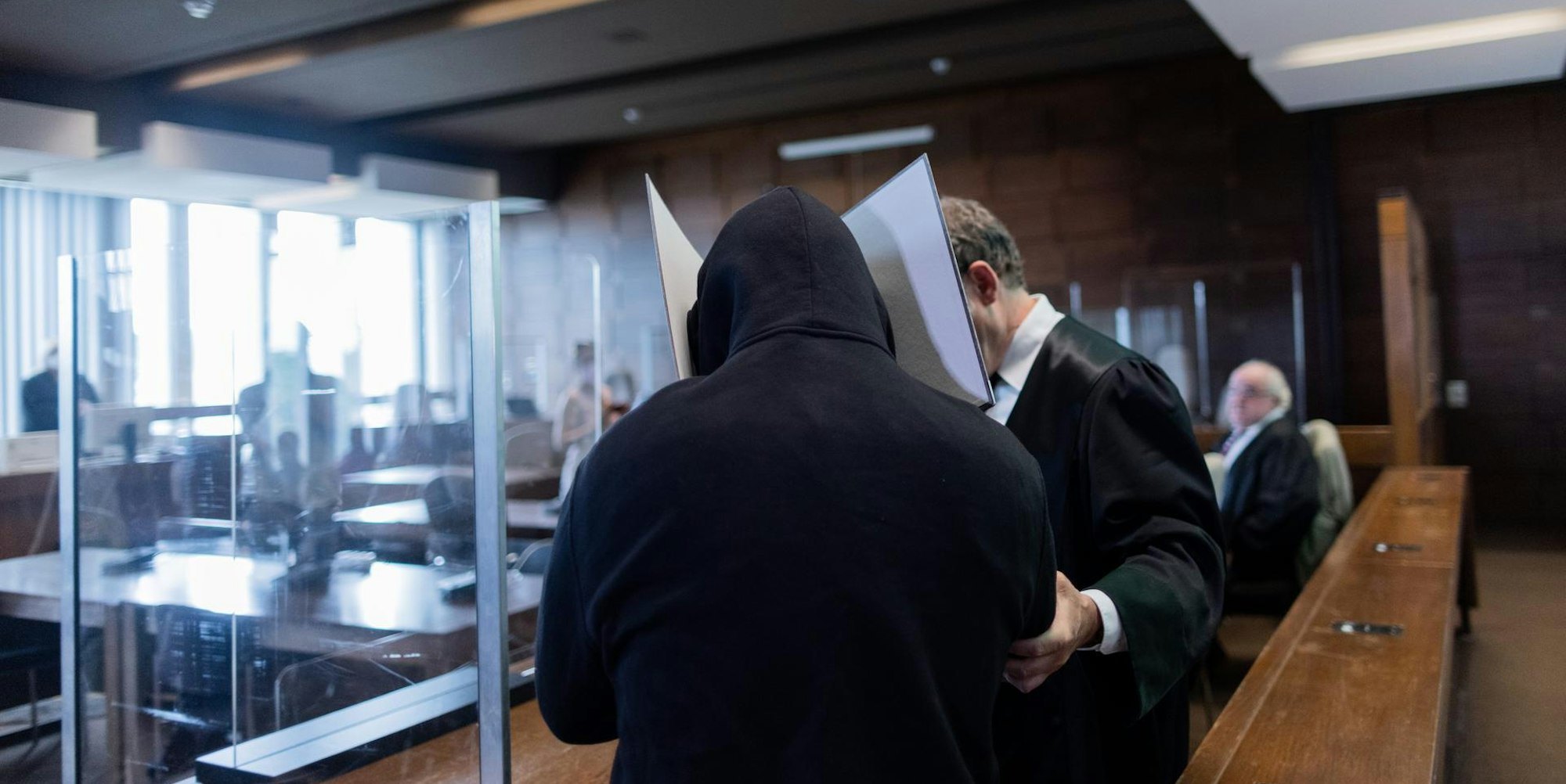 Angeklagter Prozess NIehl