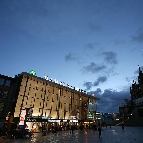 Hauptbahnhof Köln von Außen