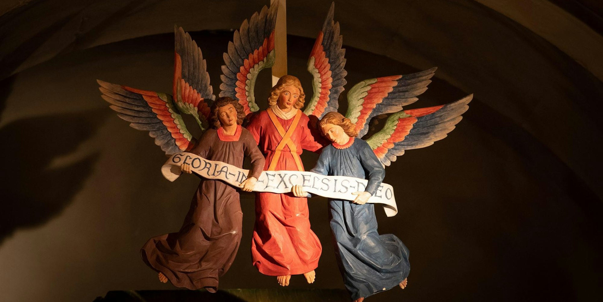Weihnachtsfiguren Krippe Kirche