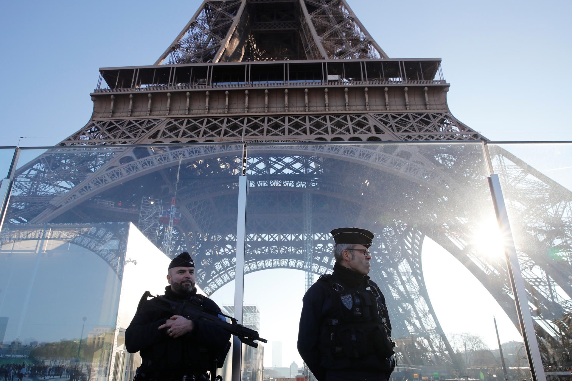 Paris Polizei Symbol