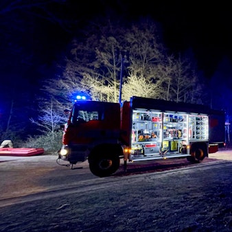 Bensberger See Eis-Einbruch