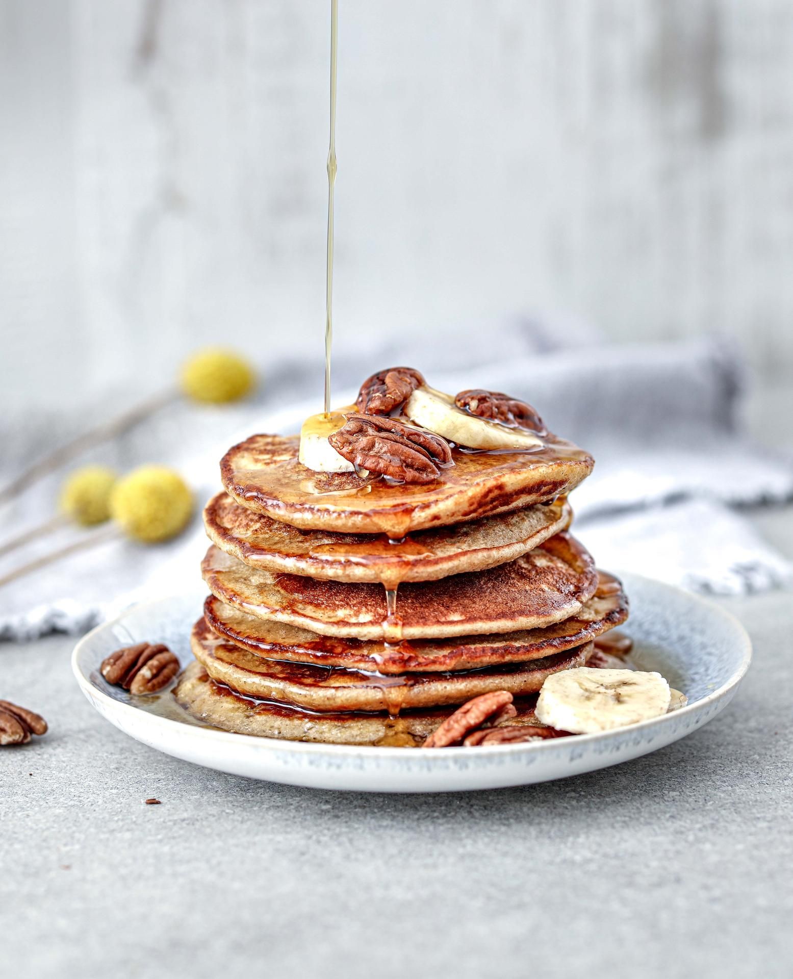 Hafer in Pancakes
