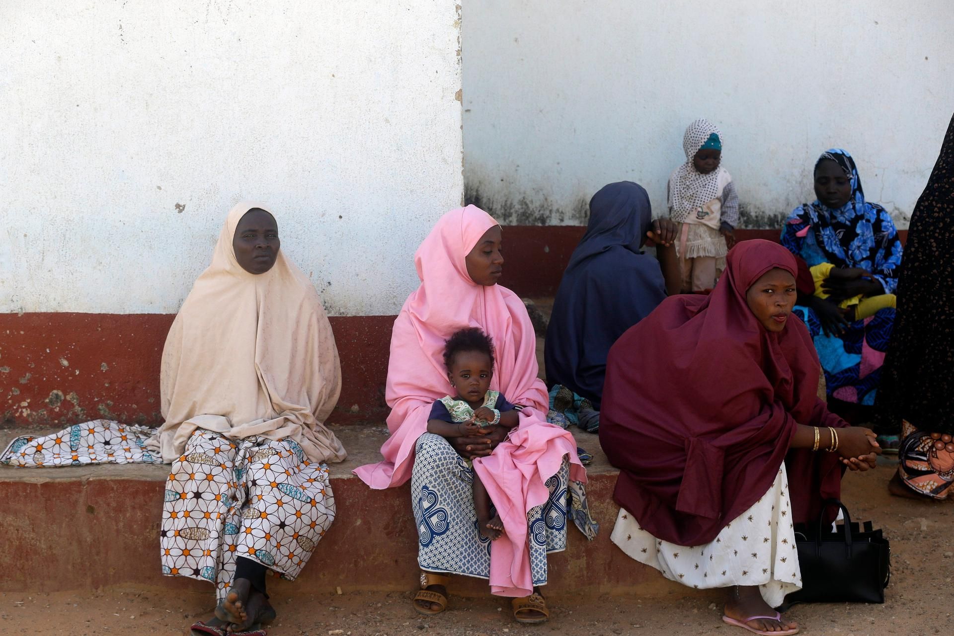 Nigeria Eltern der entführten Schüler