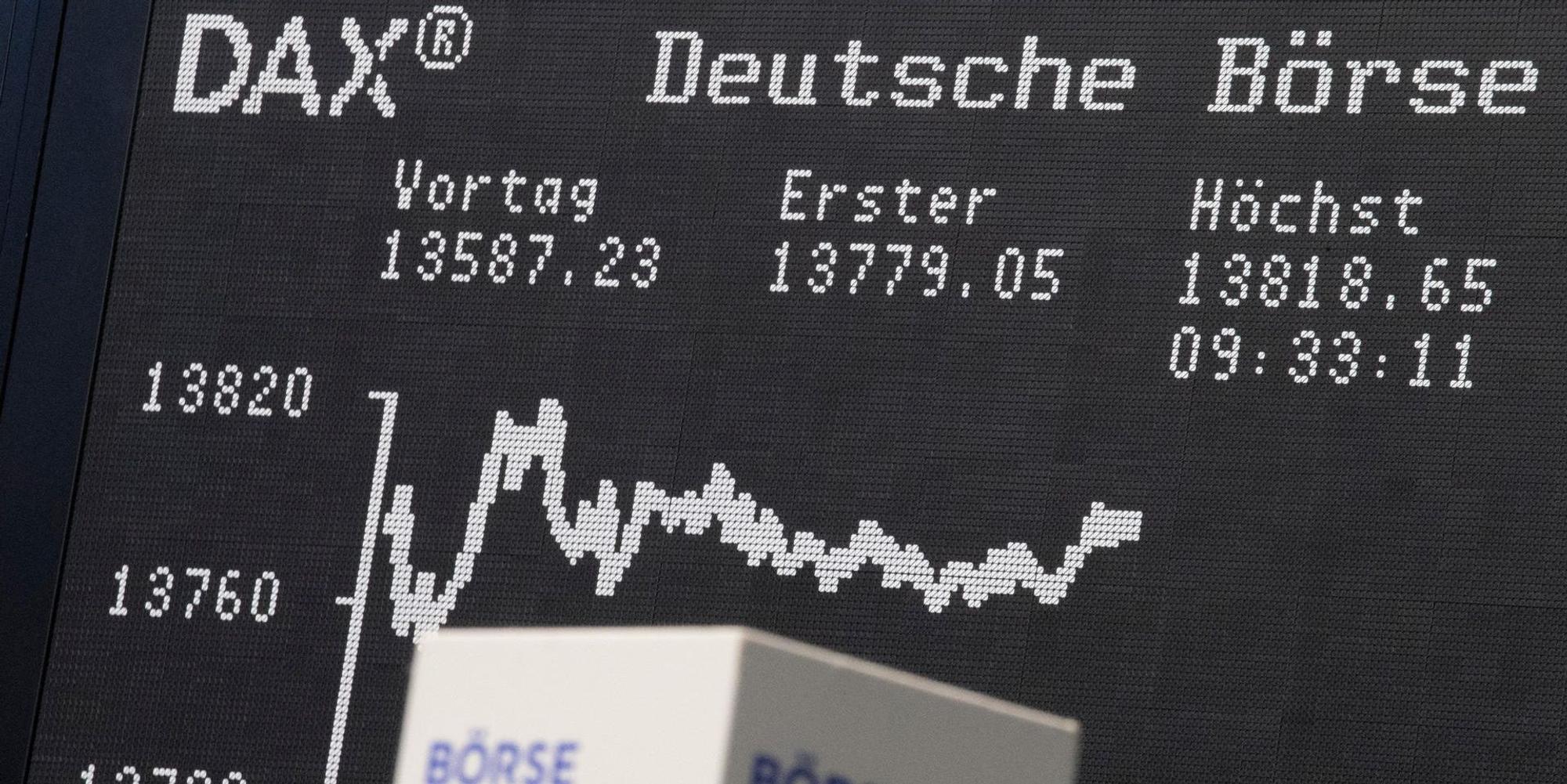 Dax Börsentafel