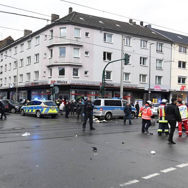 Essen Haltestelle Unfall