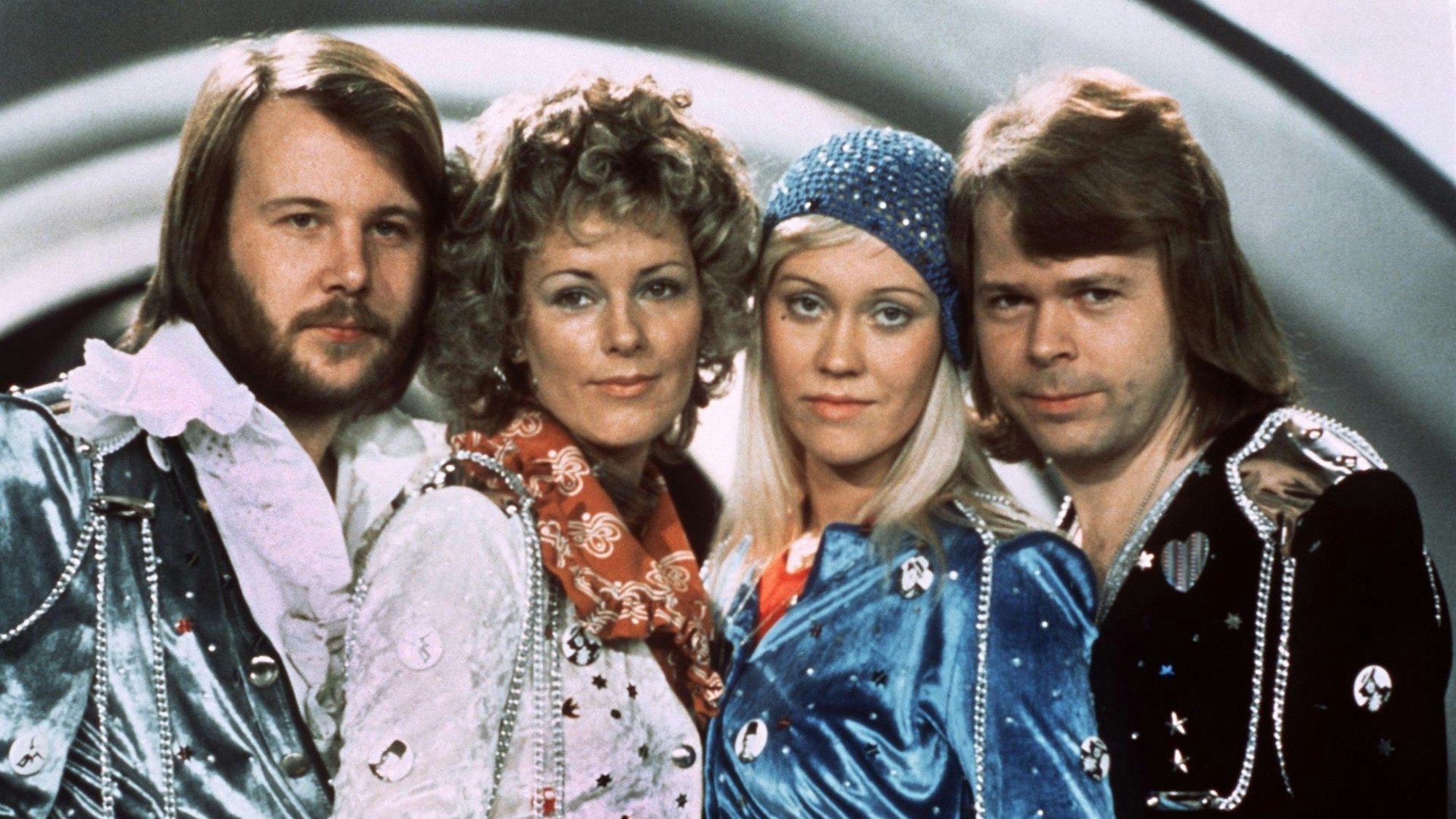 ABBA bei ihrem Grand-Prix-Sieg 1974 in Brighton