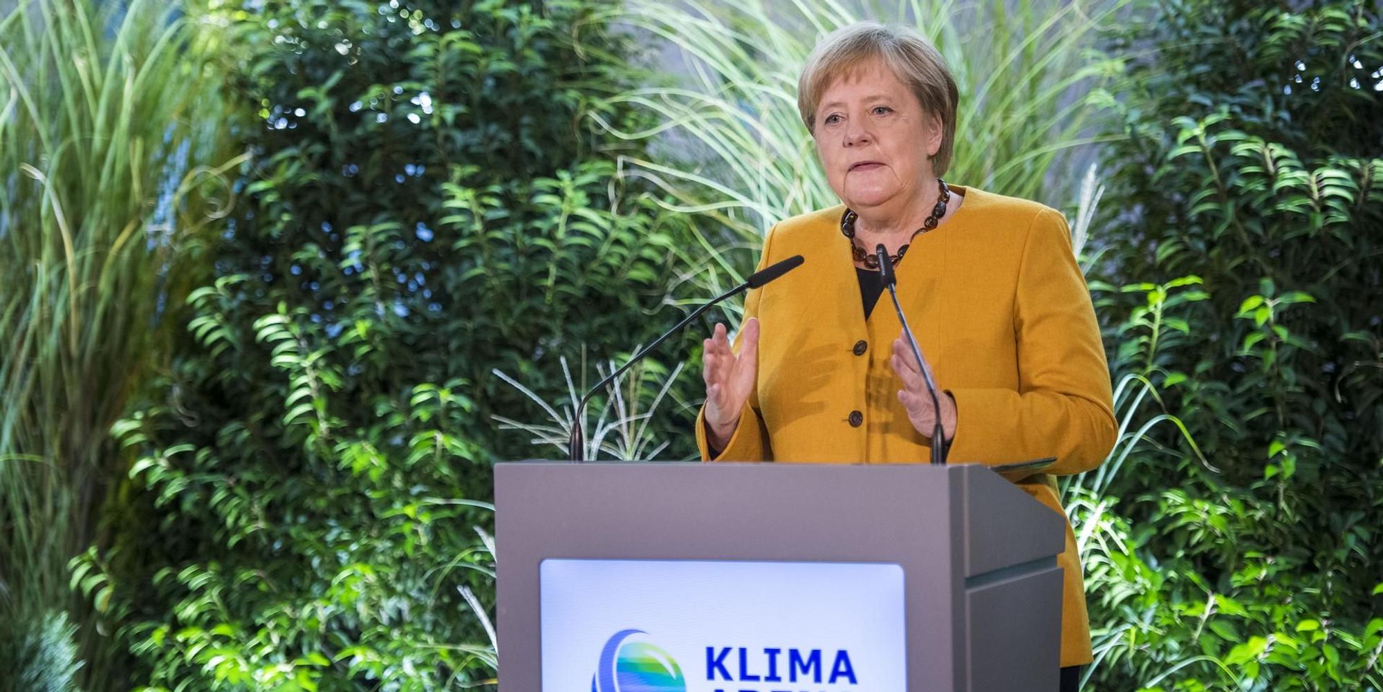 Angela Merkel Klimaschutzgesetz