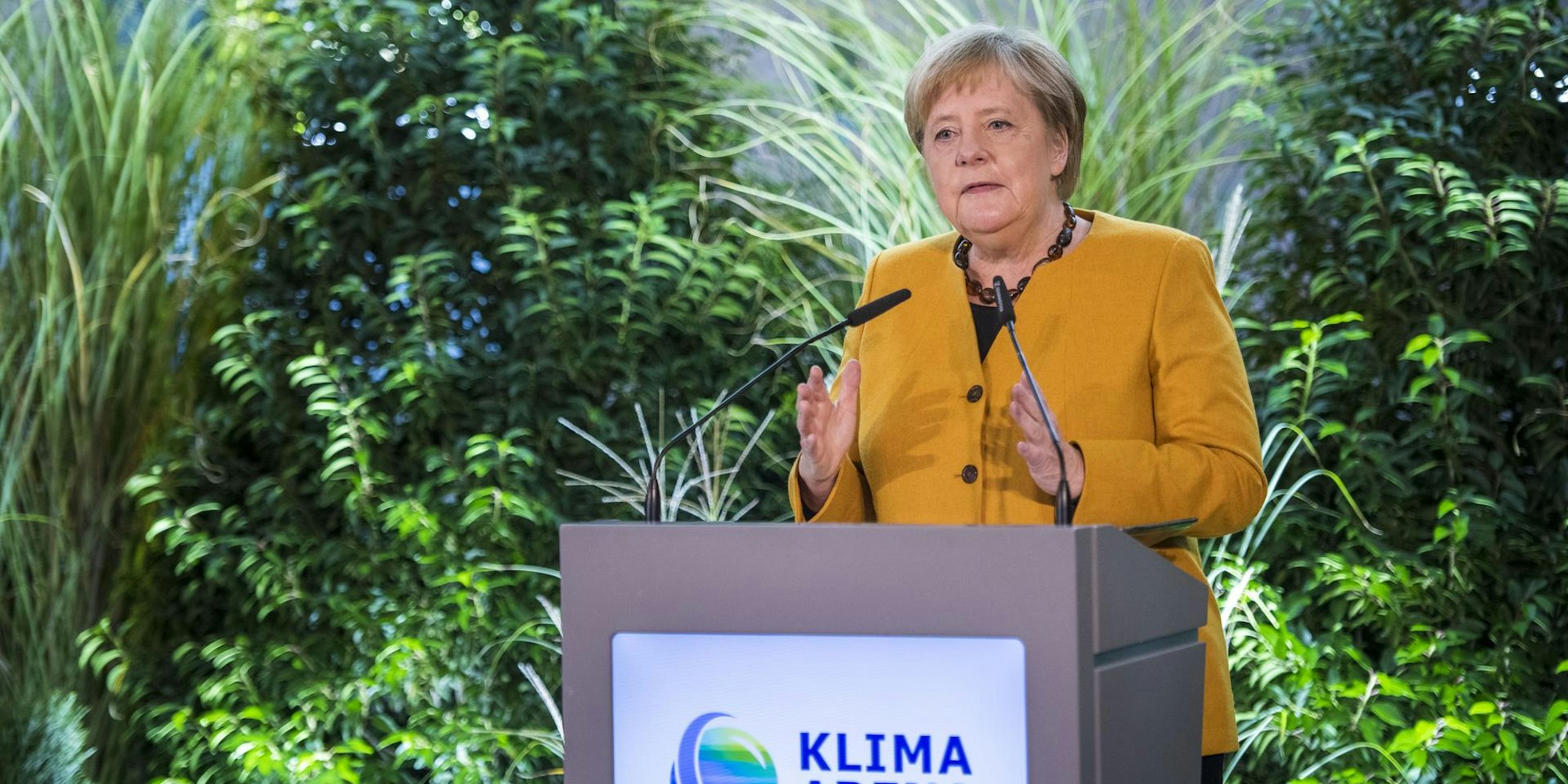 Angela Merkel Klimaschutzgesetz