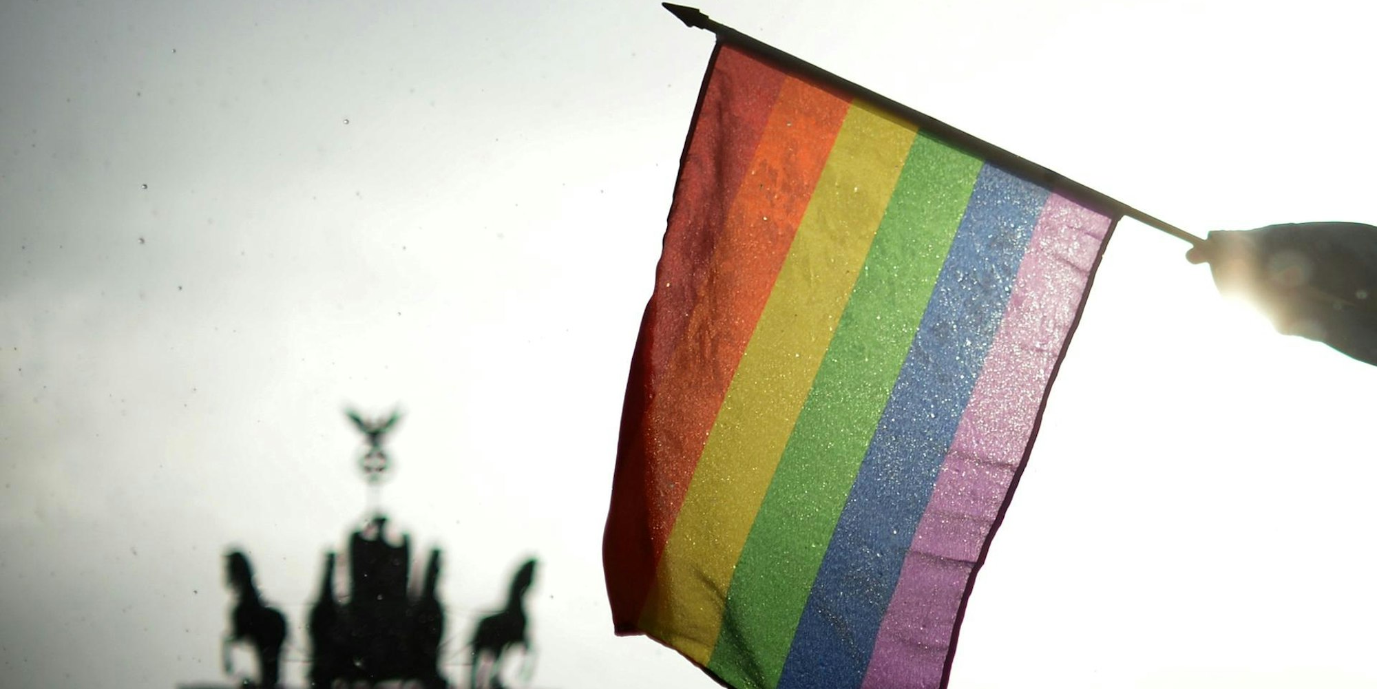 Regenbogenflagge Symbol