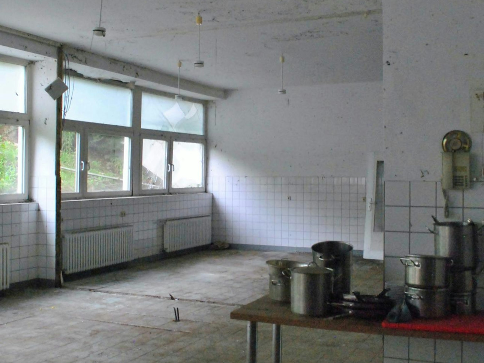 Flutschäden an der Schule Lindweiler Hof.