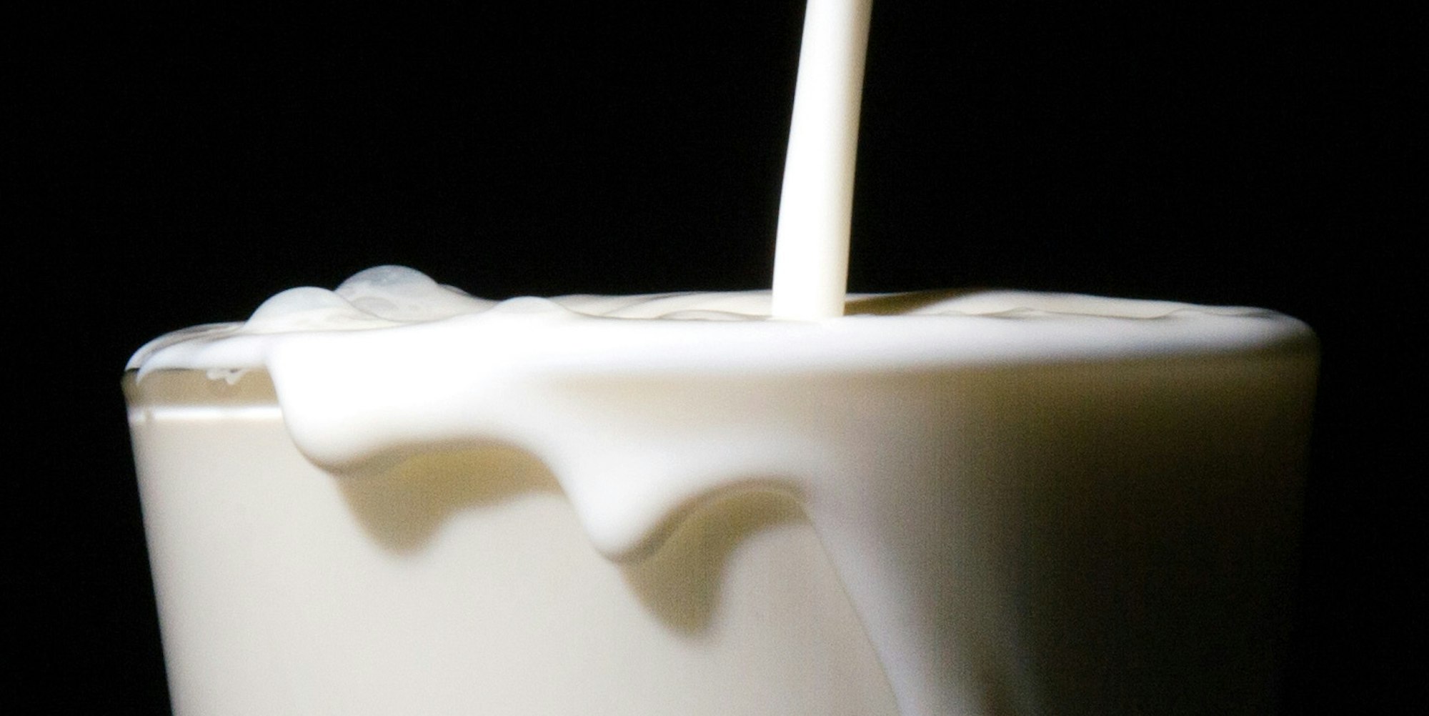 Milch Rückruf Symbol