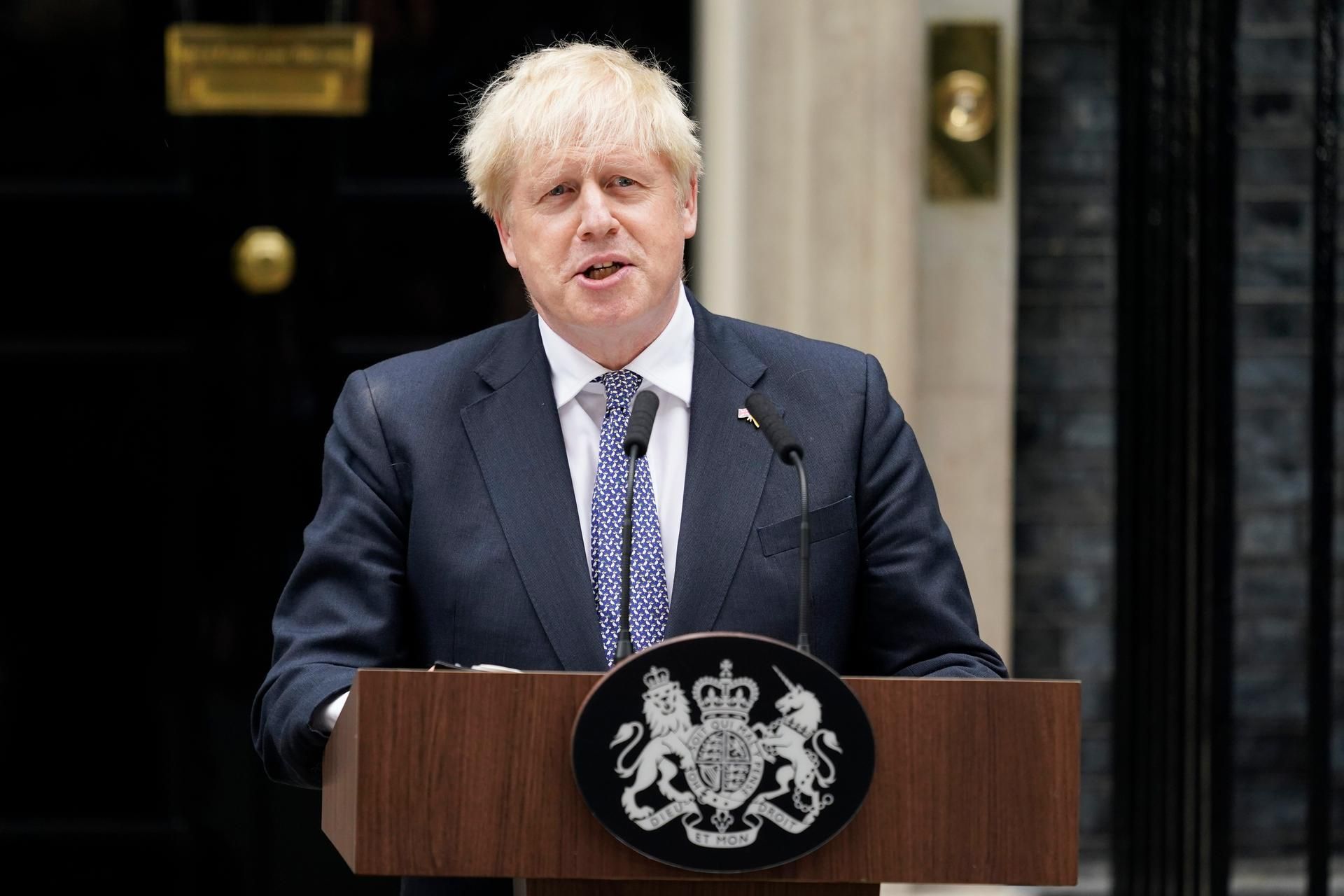 Boris Johnson tschüss