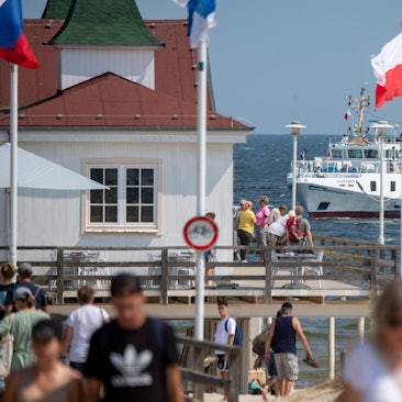 Urlauber auf der Insel Usedom (1)