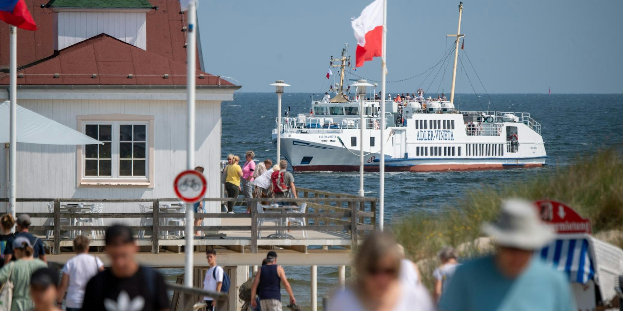 Urlauber auf der Insel Usedom (1)
