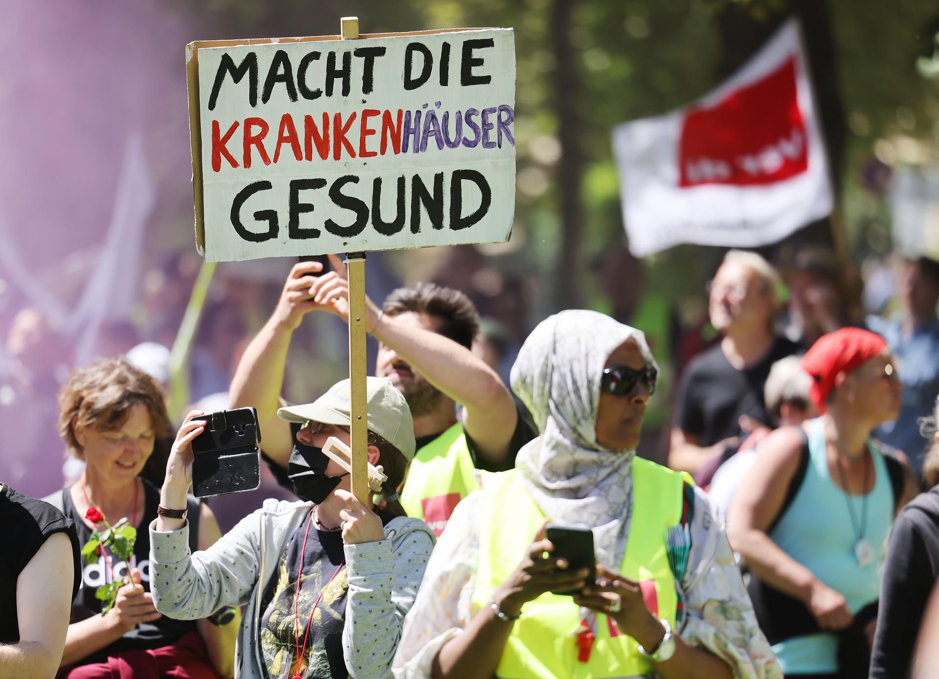 Demos Uniklinik in Bonn