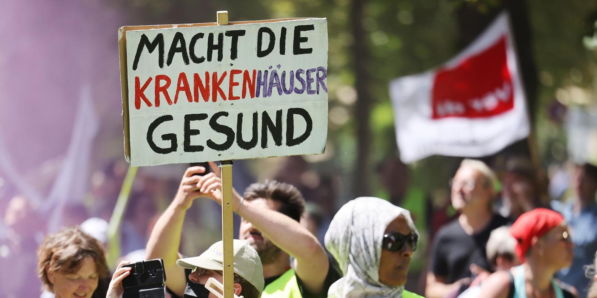 Demos Uniklinik in Bonn