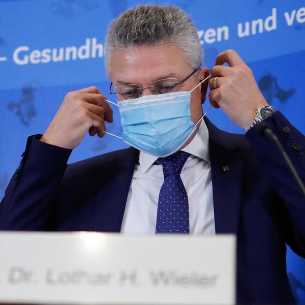 wieler mit mundschutz