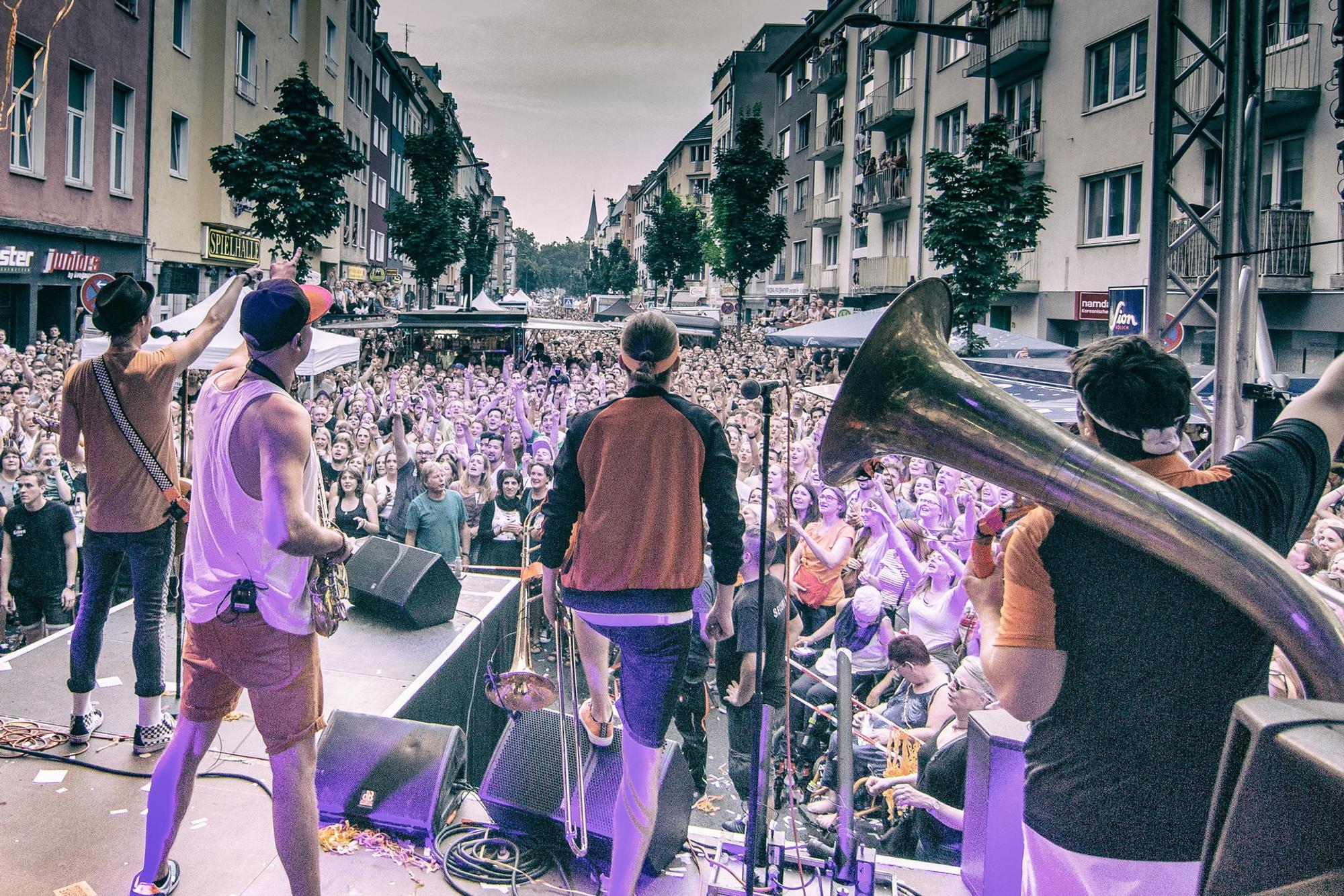 Südtstadtfest Auftritt Querbeat 2018