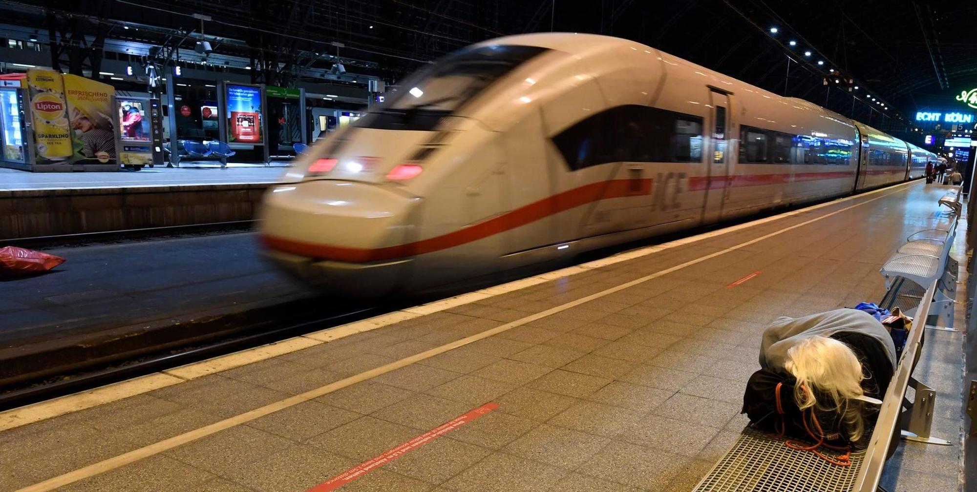 Köln Hbf Streik dpa
