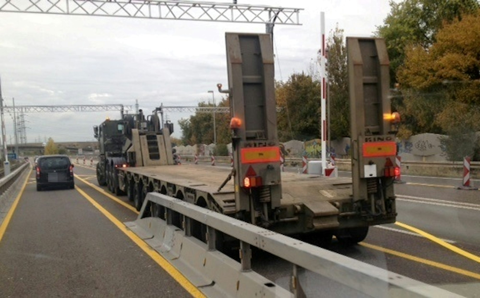 Militärlaster Leserbild