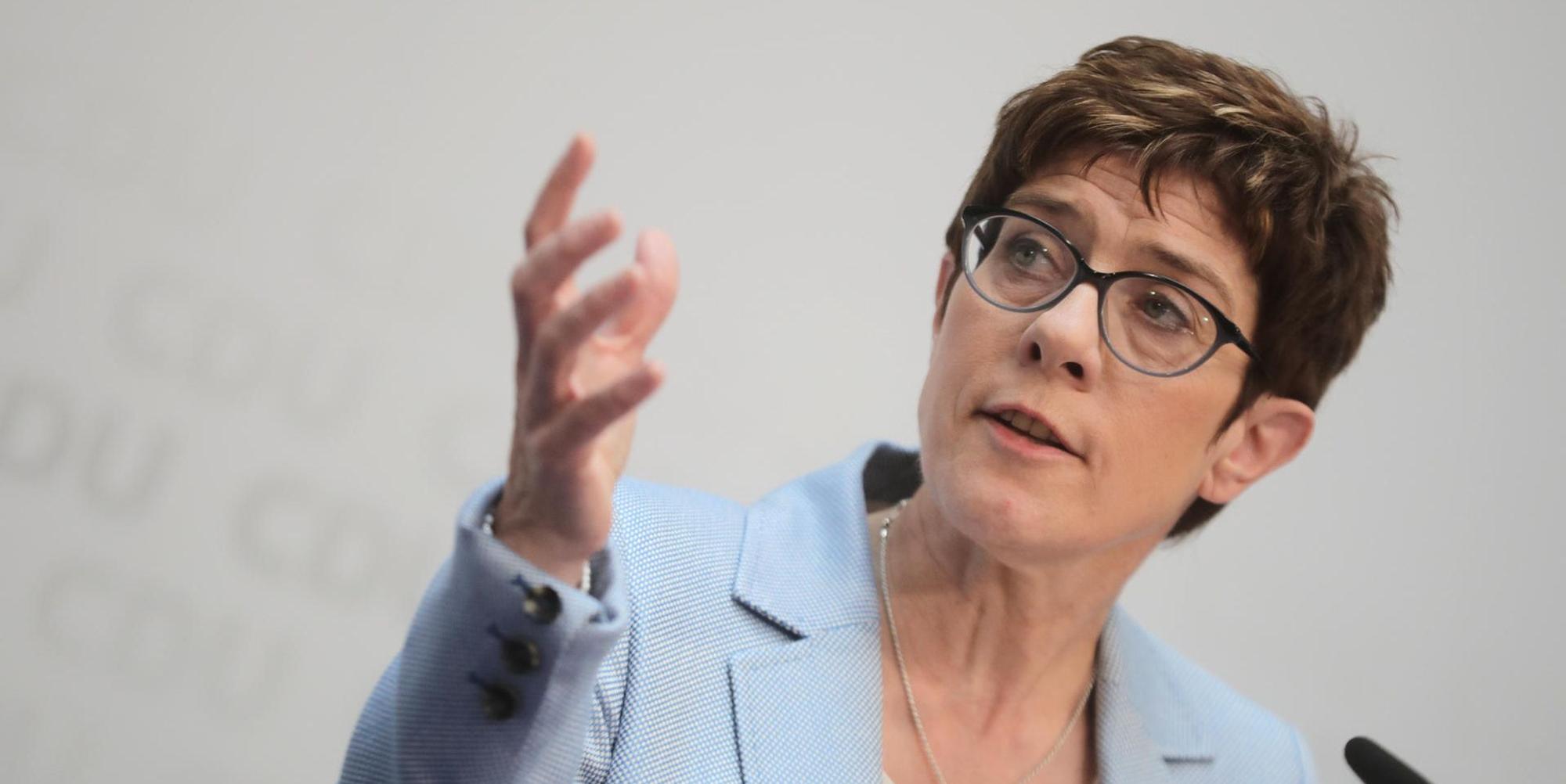 Annegret Kramp-Karrenbauer dpa