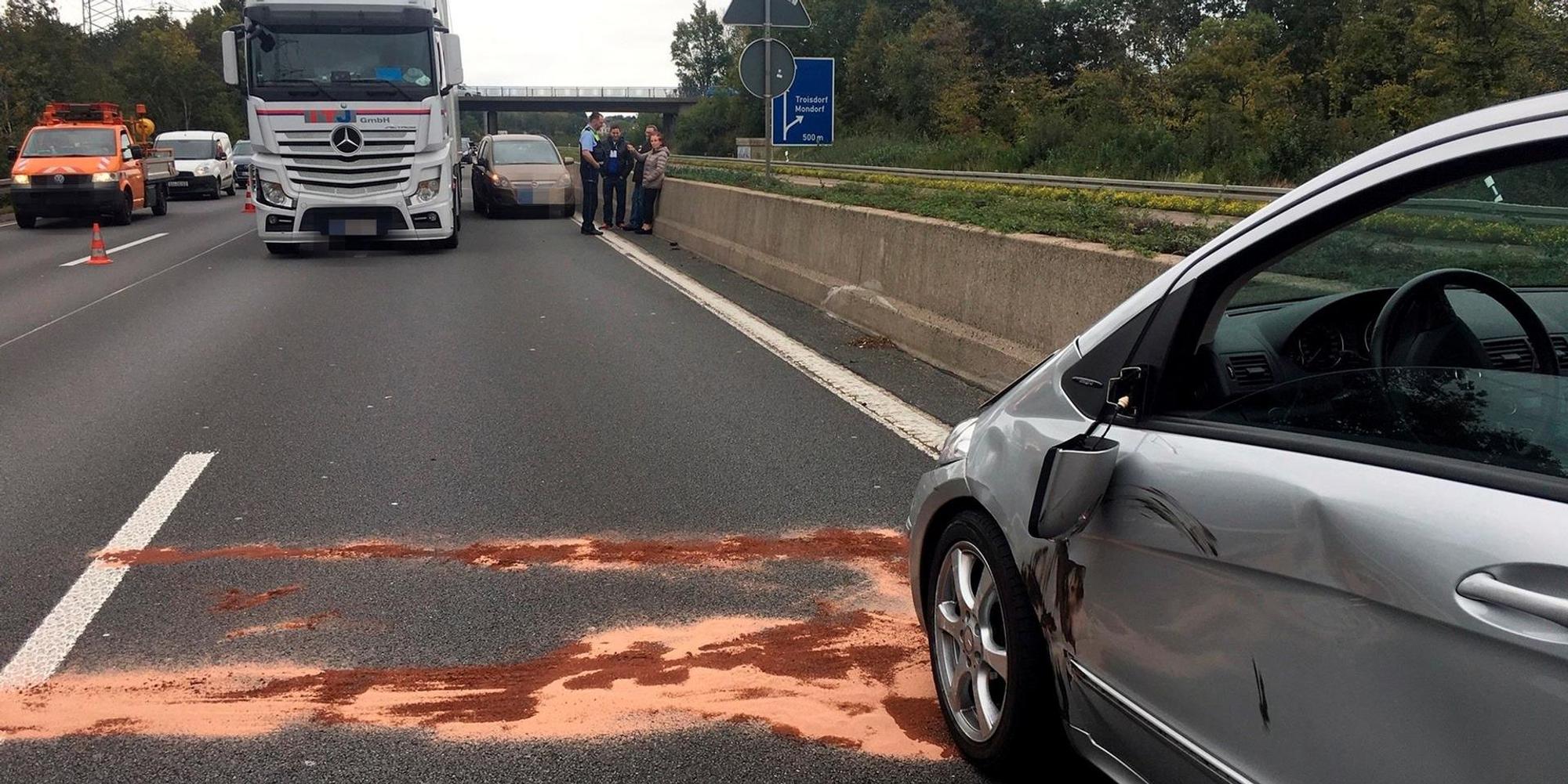 Unfall A59 Königswinter