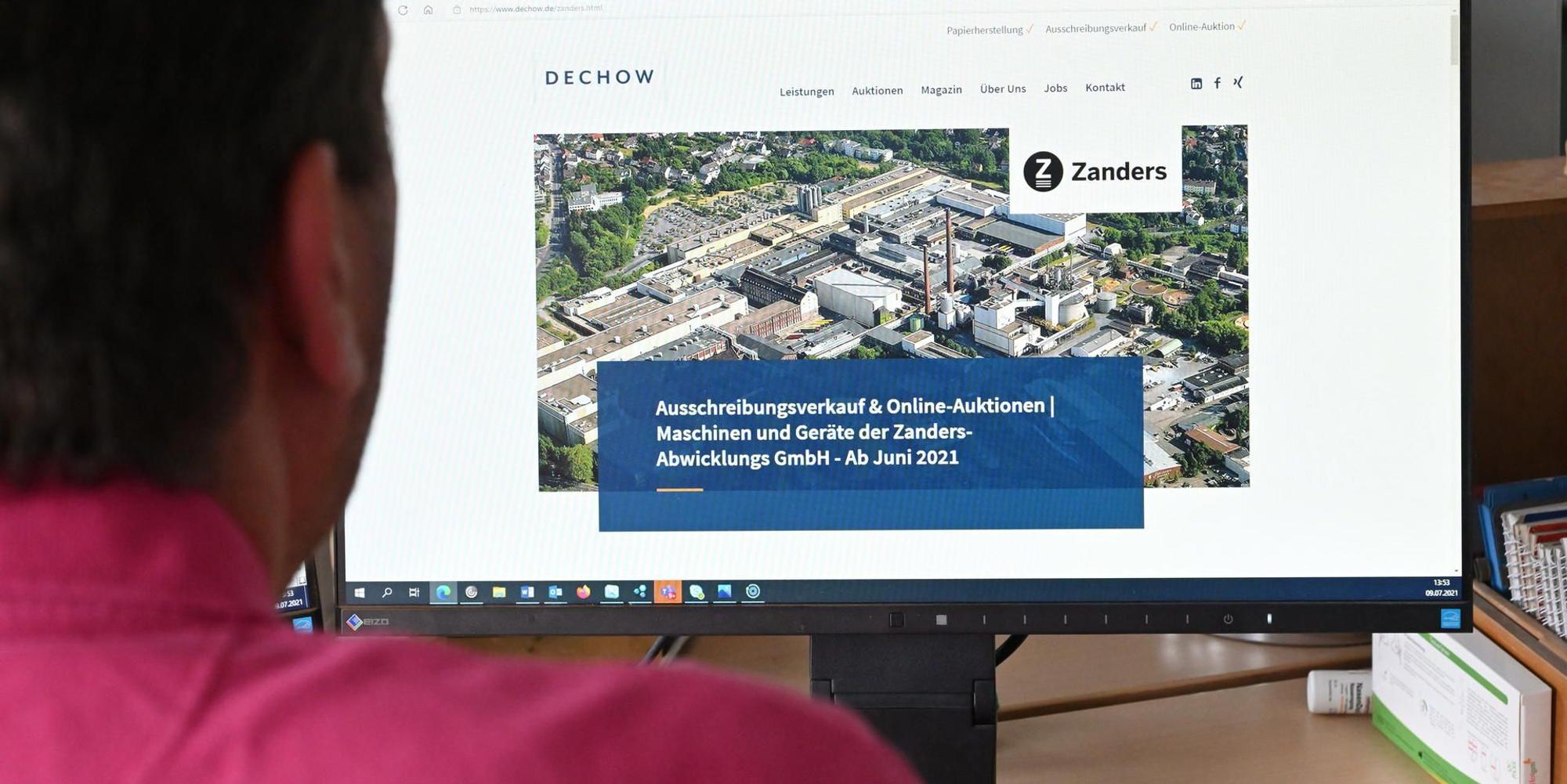 Ausverkauf bei Zanders 090721