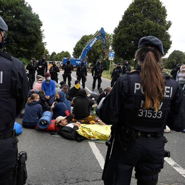 Proteste in Erkelenz