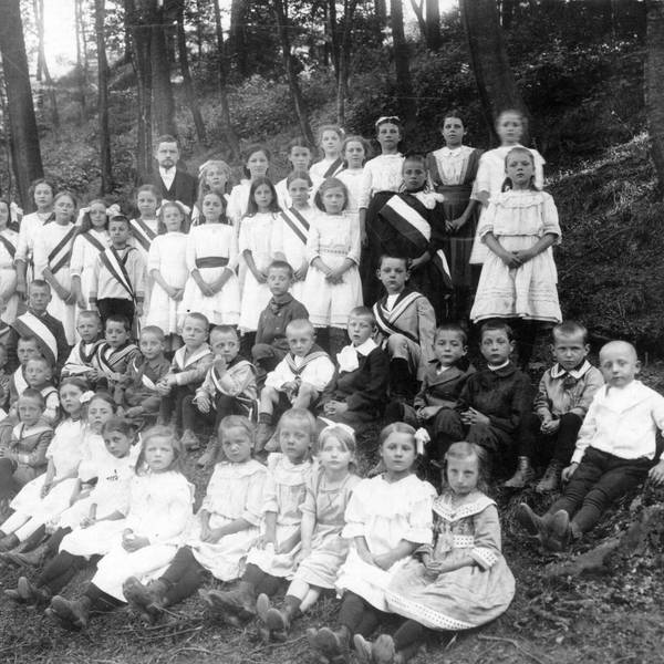 Evangelische Volksschule Schlebusch 1913 Quelle Stadtarchiv