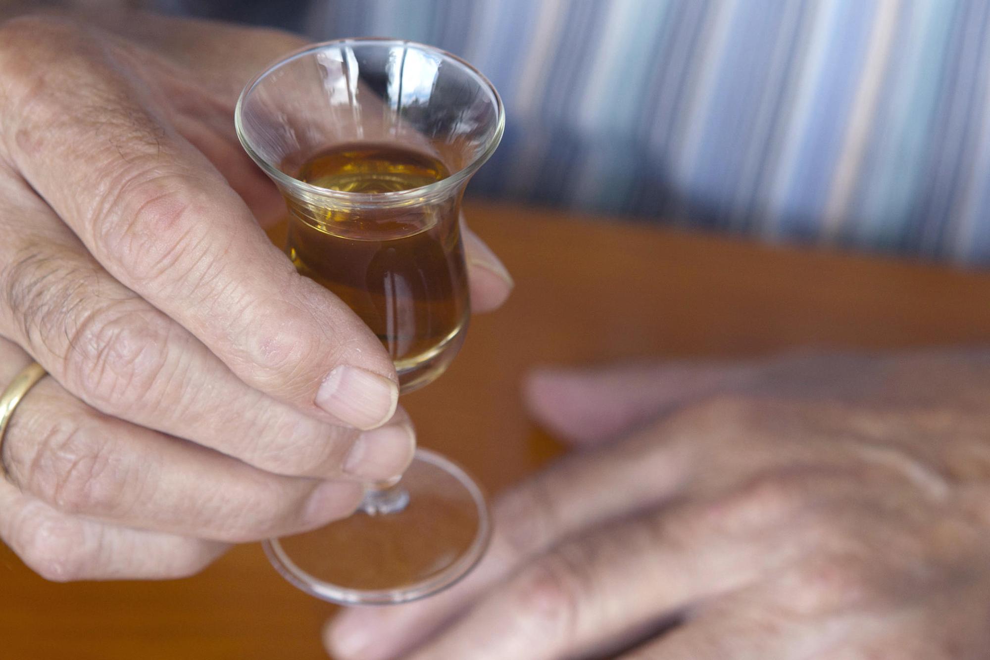 Ein Gläschen Verdauungsschnaps