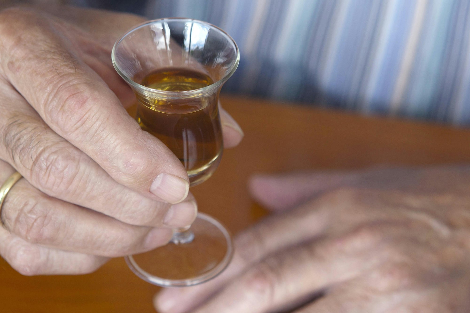 Ein Gläschen Verdauungsschnaps