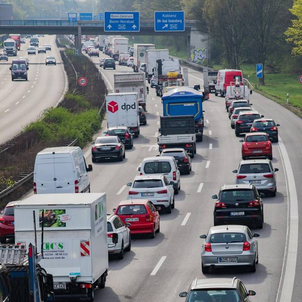 Autobahn bei Bonn