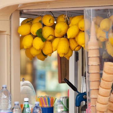 Speieseeis Wagen Italien IMAGO