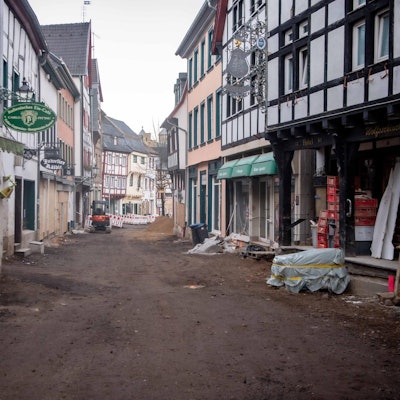 Bad Nünstereifel Orchheimer Straße sechs Monate nach der Flut