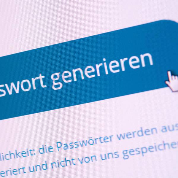 Unsichere Passwörter dpa