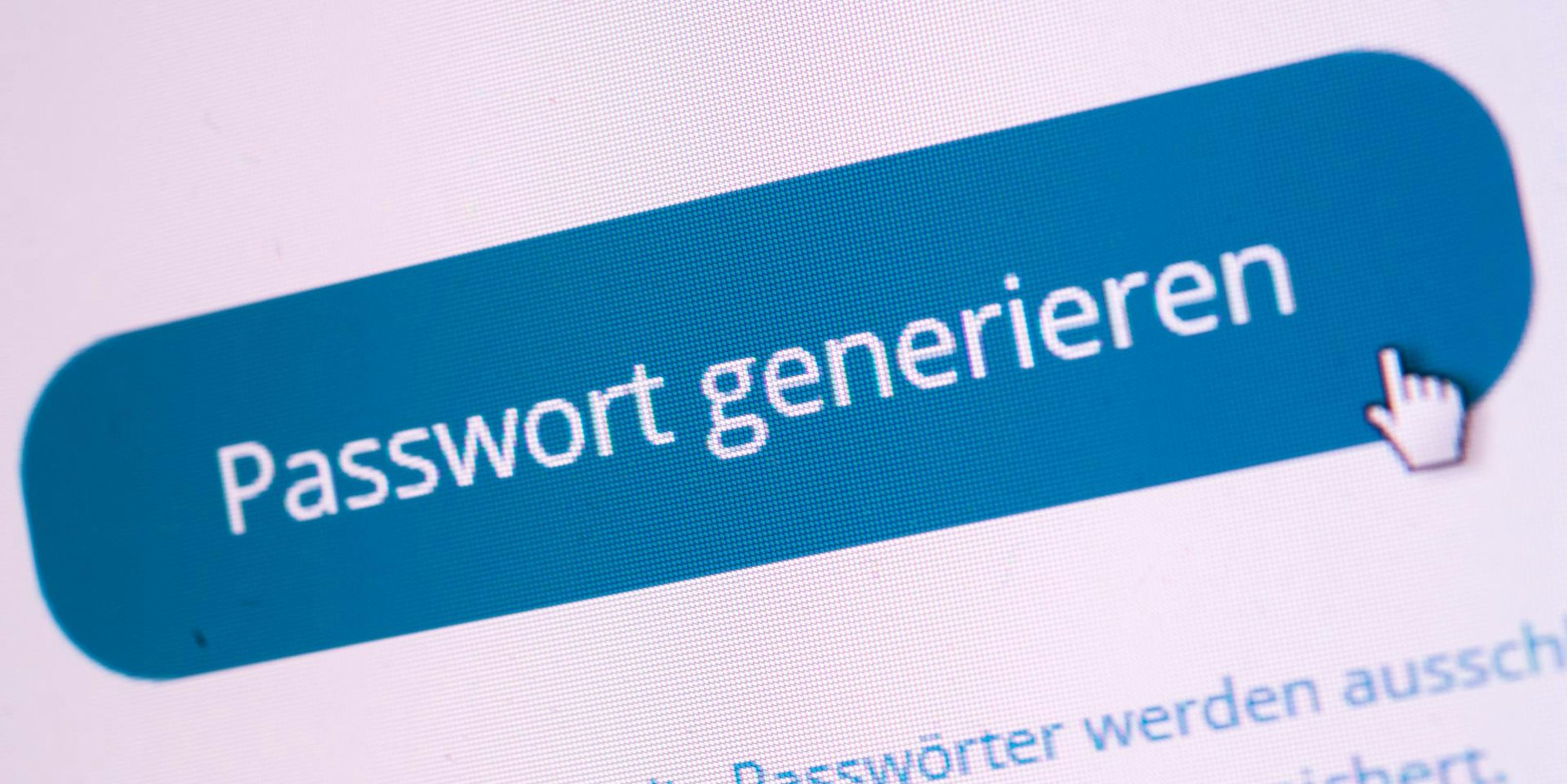 Unsichere Passwörter dpa